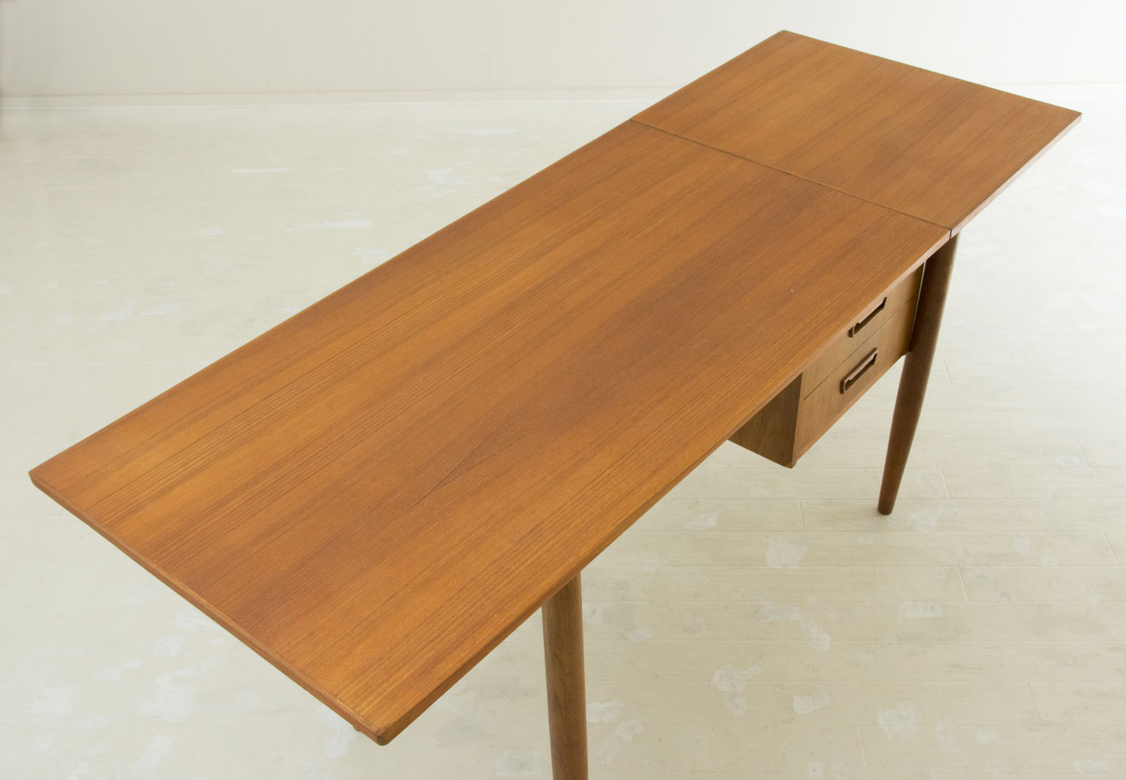 チーク デスク エクステンション 北欧ビンテージ家具CLOVERKY