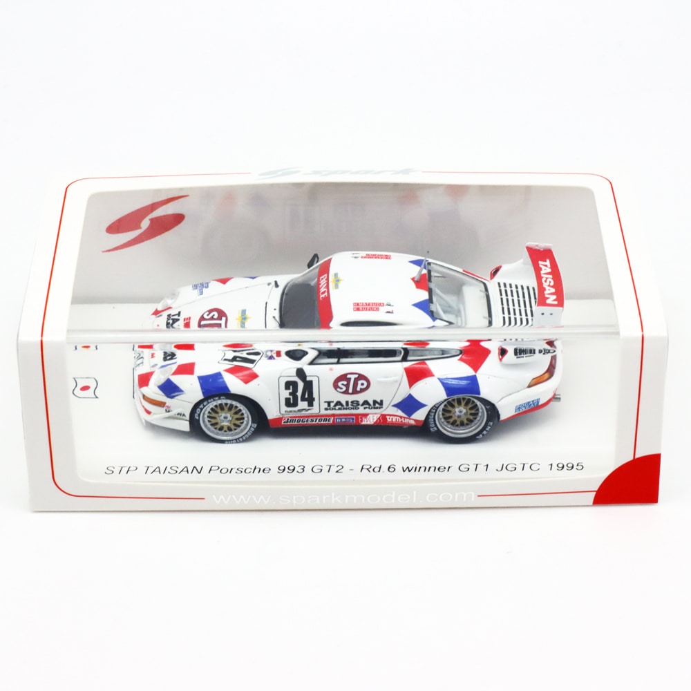 スパーク 1/43 1995年 JGTC GT1 STP TAISAN ポルシェ 993 GT2 No.34