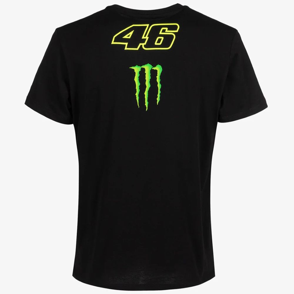 バレンティーノ ロッシ VR46 ドット #46 モンスターエナジー Tシャツ