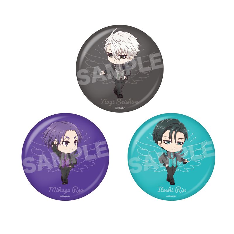 ブルーロック』ブラックスワン 缶バッジ 全6種 B コンプリートBOX