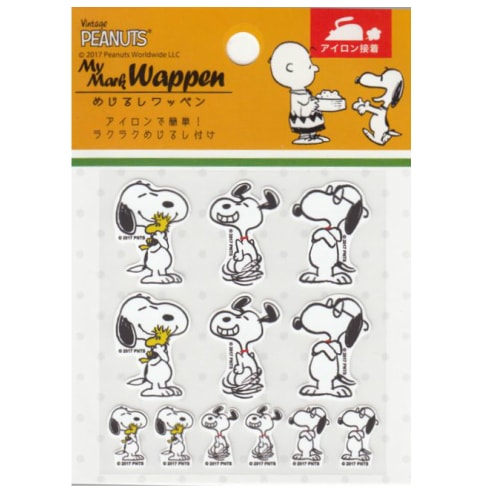 スヌーピー めじるしワッペン | 手芸センタードリーム公式通販サイト