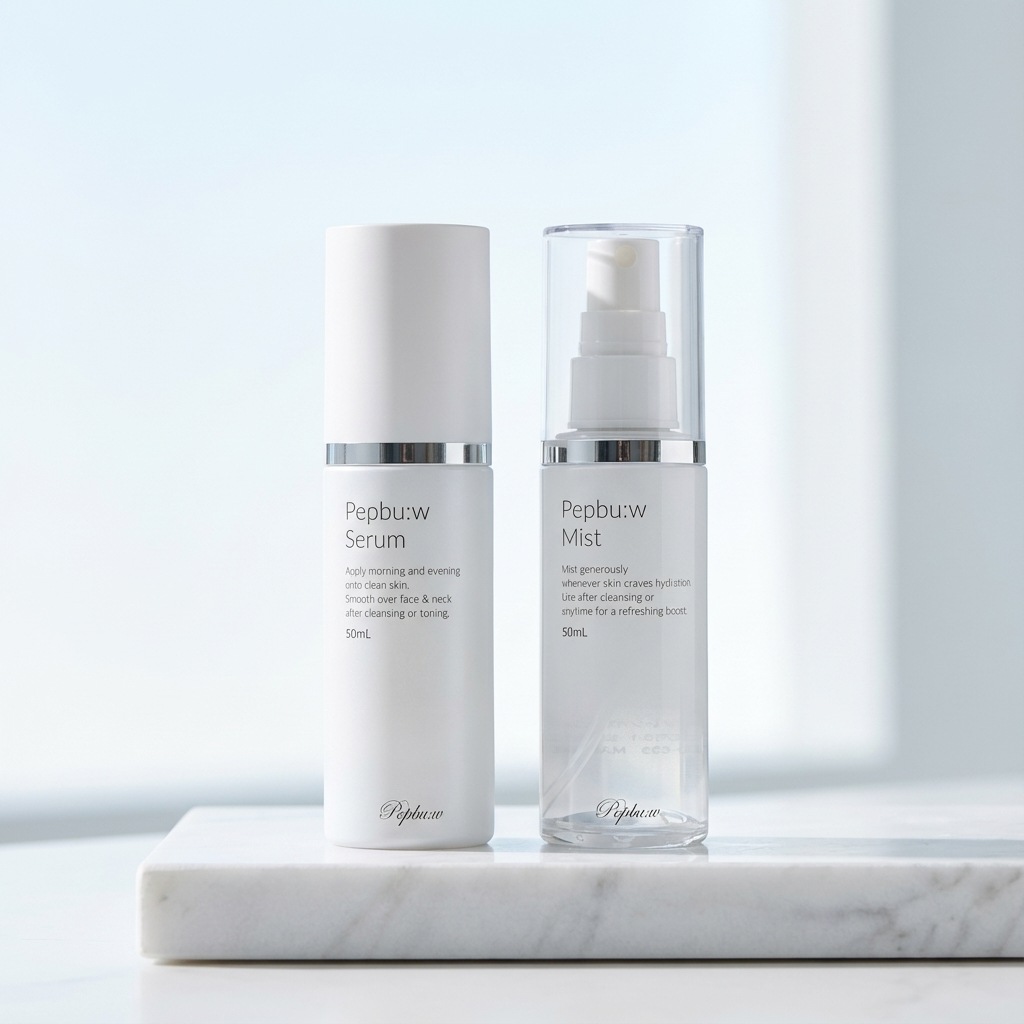 ヒト神経幹細胞培養液×ペプチド｜エイジングケア化粧水＆美容液