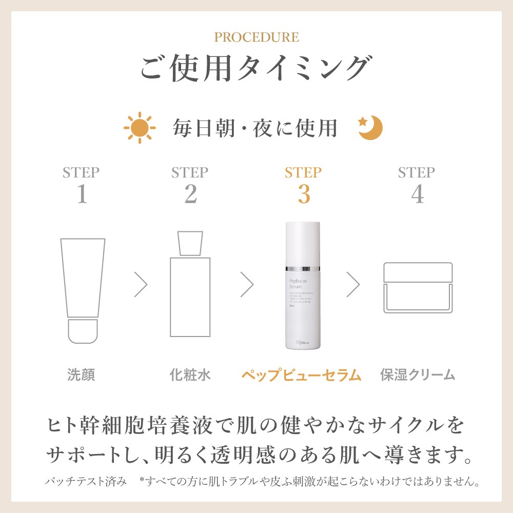 ヒト神経幹細胞培養液×ペプチド｜エイジングケア美容液｜ドクターズ