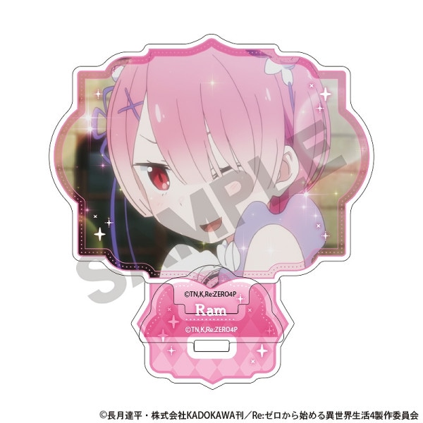 予約商品2月中旬発送】Re:ゼロから始める異世界生活 アート缶バッジ＿