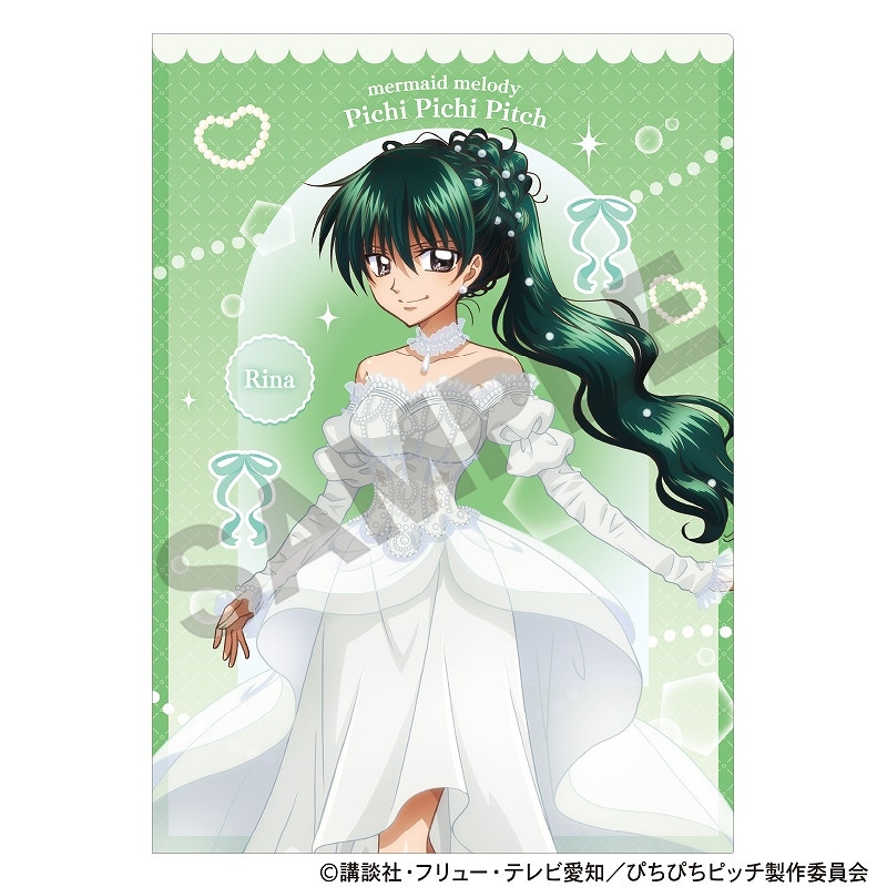 ぴちぴちピッチ シングルクリアファイル＿洞院 リナ/パールドレス