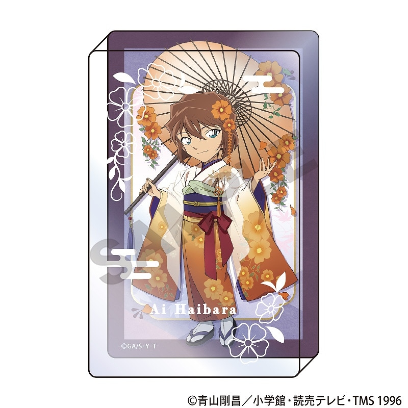 名探偵コナン アクリルブロック＿灰原哀/秋の華和装