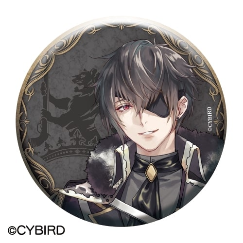 イケメン王子 ギルベルト 缶バッジ イケプリ イケメン王子 76mm缶