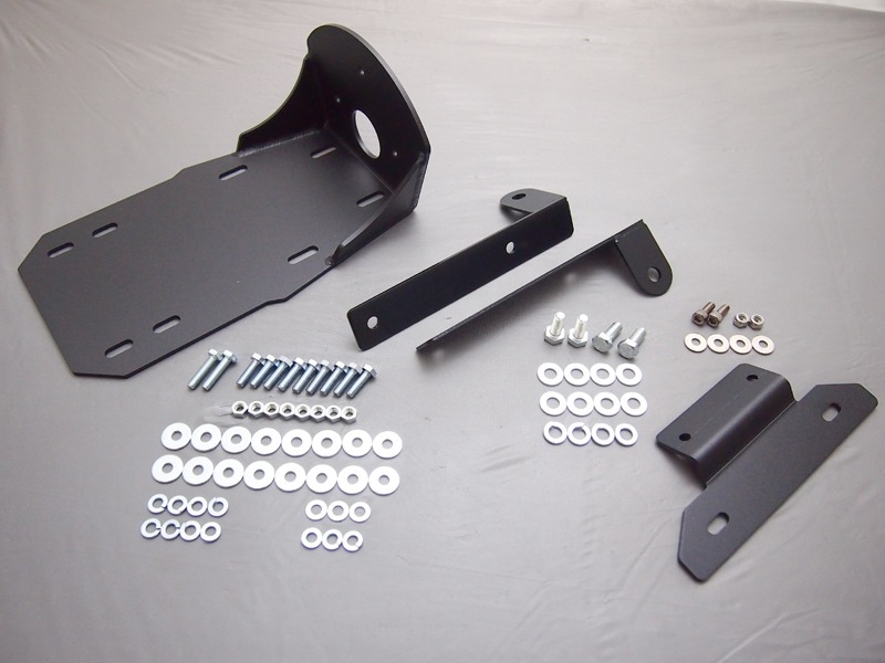 ゼファー1100/750 Z2タイプ鉄メッキリアフェンダー(赤ランプ付き