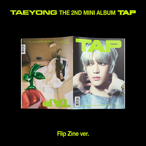 韓国音楽 NCTのテヨン - 2ndミニアルバム 「TAP」 Flip Zine Ver. (CD+