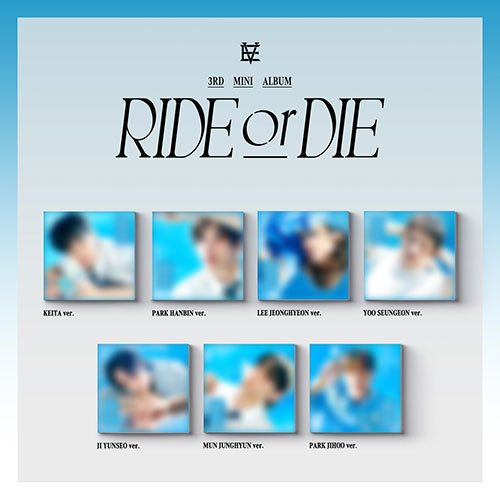 韓国音楽 EVNNE (イブン) - 3rdミニアルバム 「RIDE or DIE」 Digipack