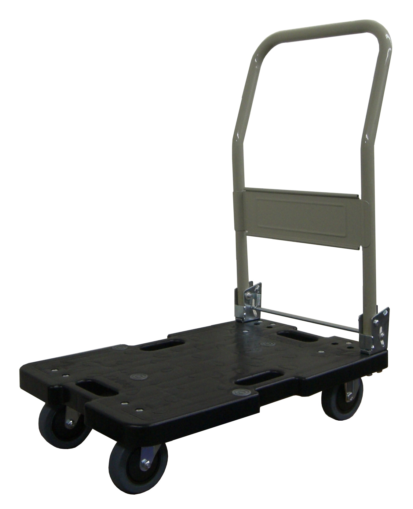 ナンシン サイレントマスター LSK-201K 樹脂製ハンドル折りたたみ台車