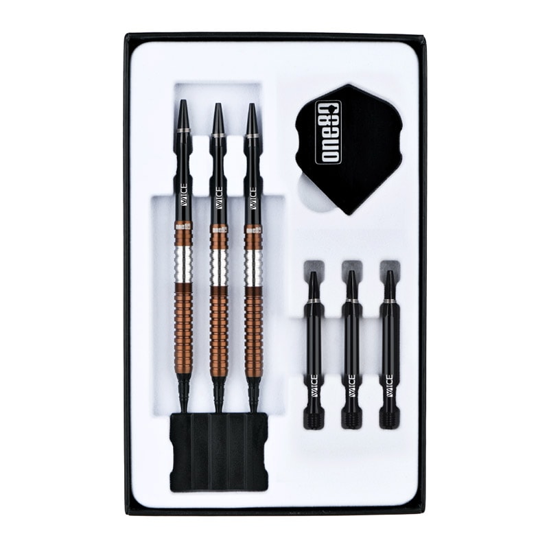 TEAM ONE80 Reign Ryo Nakai II 18g ソフトダーツ ONE80 REIGN ver.2 レイン2 2BA18g Coffee 中井涼選手 ダーツ バレル