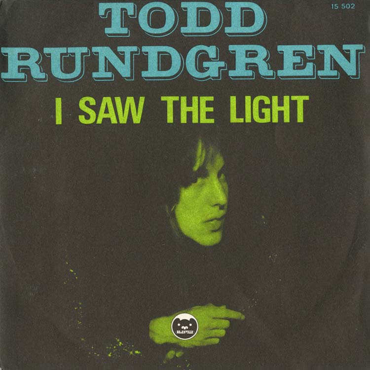 Todd Rundgren (トッド・ラングレン) - I Saw The Light / Marlene