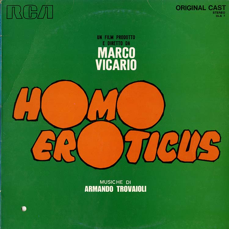 Armando Trovajoli (アルマンド・トロヴァヨーリ楽団) - Homo Eroticus