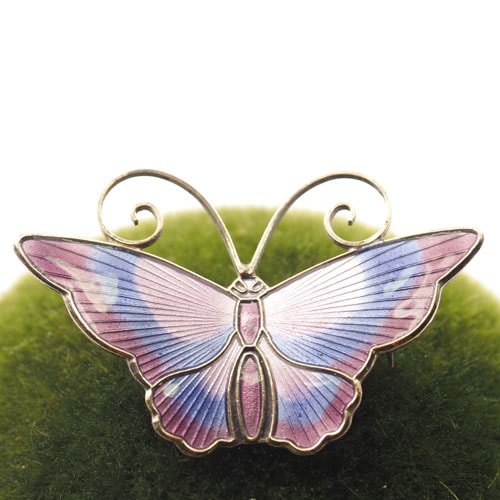 David Andersen デビッドアンデルセン エナメルフクロウブローチ