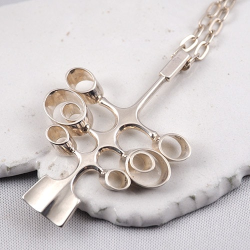 David Andersen デヴィッドアンデルセン シルバーサークルペンダント