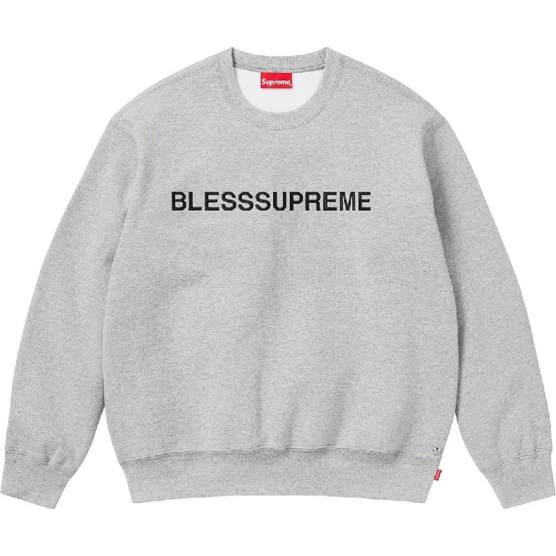 SALE】 大きいサイズ メンズ Supreme シュプリーム BLESS Crewneck