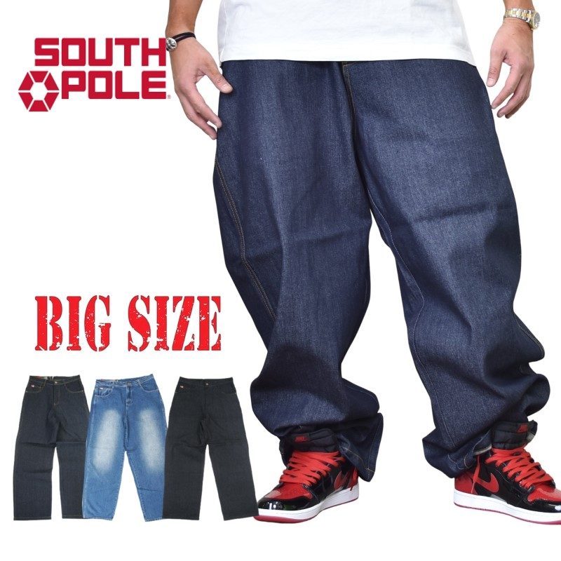 大きいサイズ メンズ SOUTHPOLE サウスポール デニムパンツジーンズ