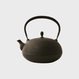 南部鉄器 鉄瓶 / 南部鉄瓶 / 釜定 / 錆び仕上げ 秋の実肌 [ やかん