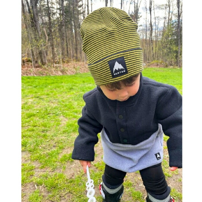 BURTON バートン Kids' Recycled Stripe Beanie 234611 キッズビーニー