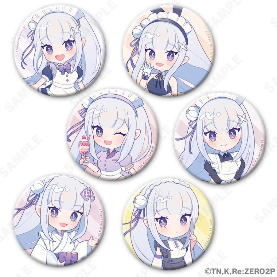 予約販売】Re:ゼロから始める異世界生活 トレーディング缶バッジ