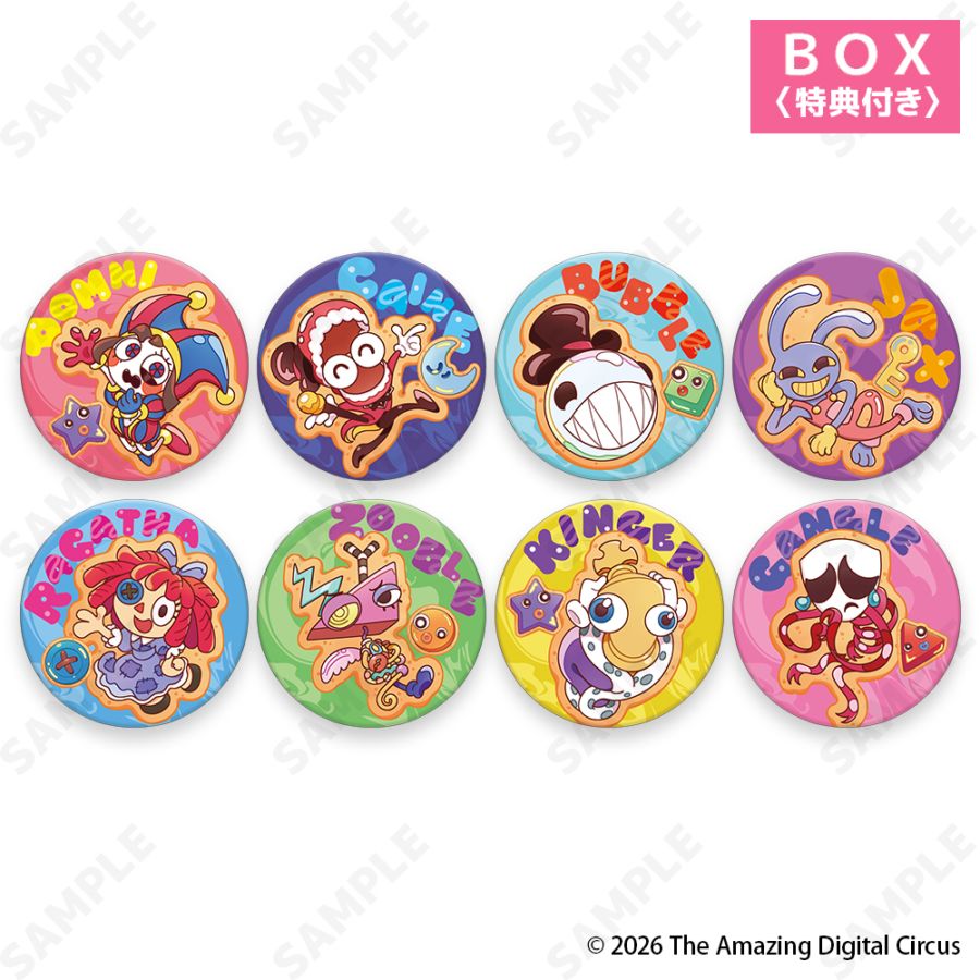 予約販売】アメイジングデジタルサーカス トレーディングマット缶