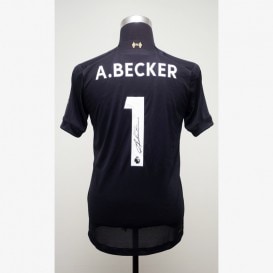 サラー直筆サイン入りリバプール18/19ホームユニフォーム | THE DUGOUT