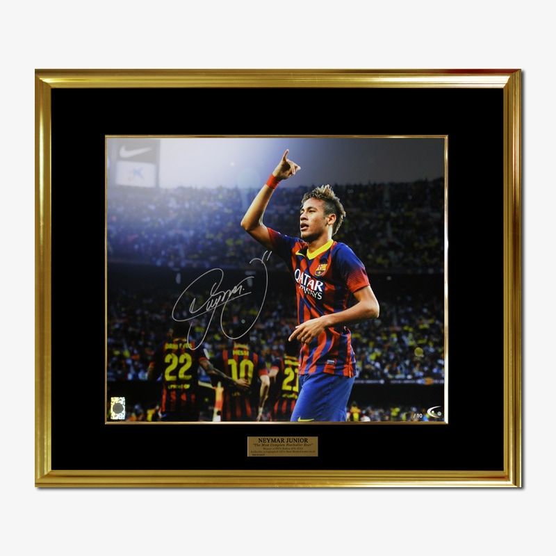 世界限定10枚] ネイマール直筆サイン入りグラフィックアート | THE DUGOUT