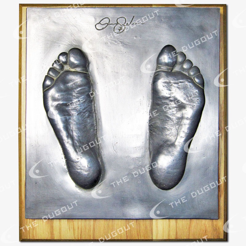 デイヴィッド・ベッカム石膏足型 (マダム・タッソー2002制作) | THE DUGOUT