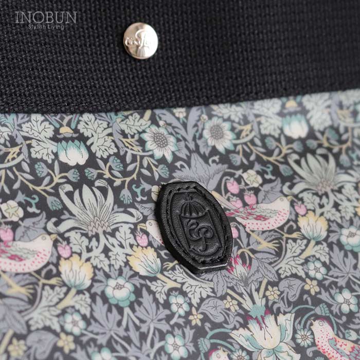 Coupole リバティ 舟形トートバッグ Mサイズ Strawberry Thief/LE