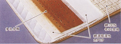 龍宮敷(平床寝台) 3つ折りタイプ／シングル | ふとん・寝具,敷き