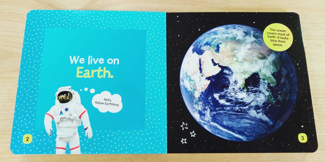 ナショナルジオグラフィック 英語ファースト図鑑 宇宙 | 絵本の家