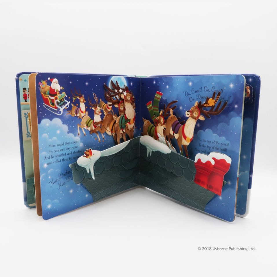 ポップアップしかけ絵本 'Twas the Night Before Christmas