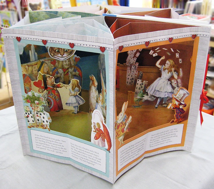 不思議の国のアリス 不思議の国のアリス 飛び出す 仕掛け絵本 飛び出す