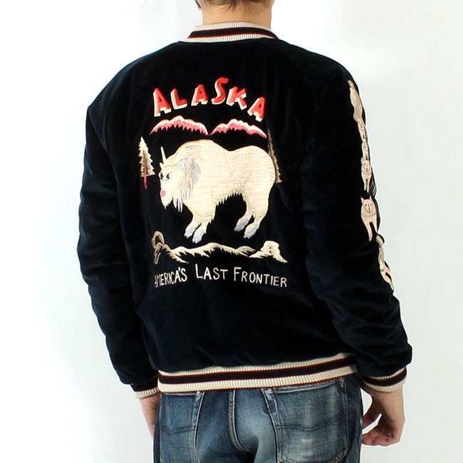 テーラー東洋(TAILOR TOYO) 別珍スカジャン MOUNTAIN GOAT×ALASKAN
