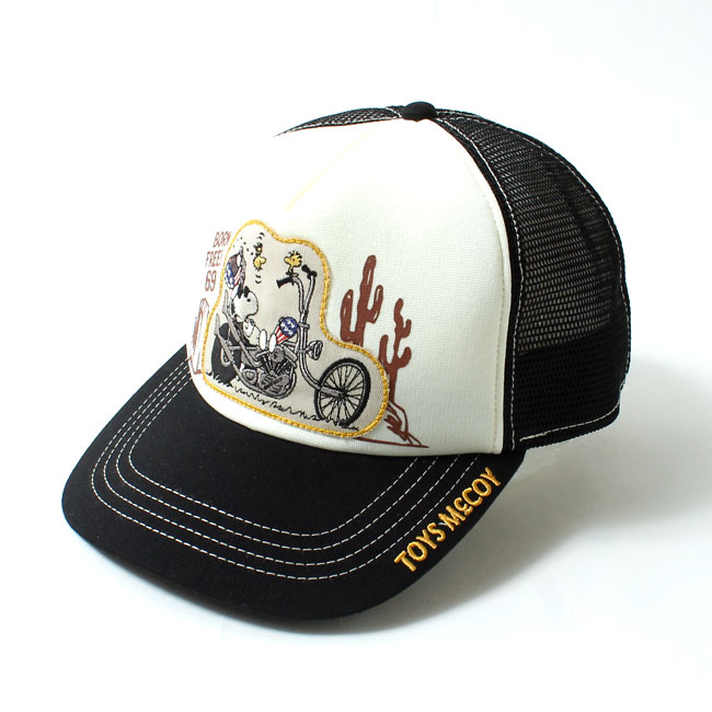 TOYS McCOY(トイズマッコイ) メッシュキャップ SNOOPY BORN FREE! 69