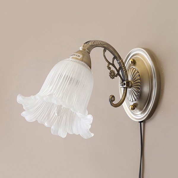 入荷未定】クラシカルウォールランプ 1灯「Roxane」アンティーク