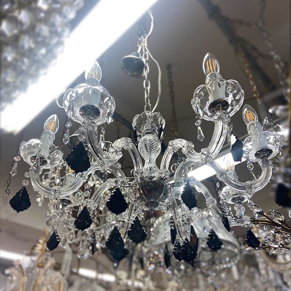 スワロフスキー クリスタルシャンデリア 8灯(W650mm) | EL JEWEL