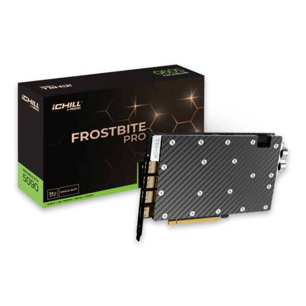 INNO3D GeForce RTX 5090 iCHILL FROSTBITE PRO C50903-32D7X-1759FBP