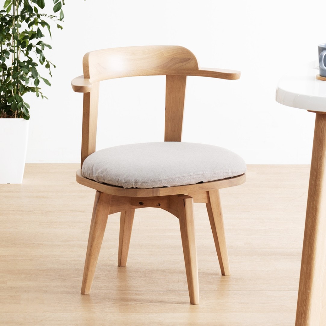 かねたや ダイニングチェア④回転椅子 かねたや ダイニングチェア④