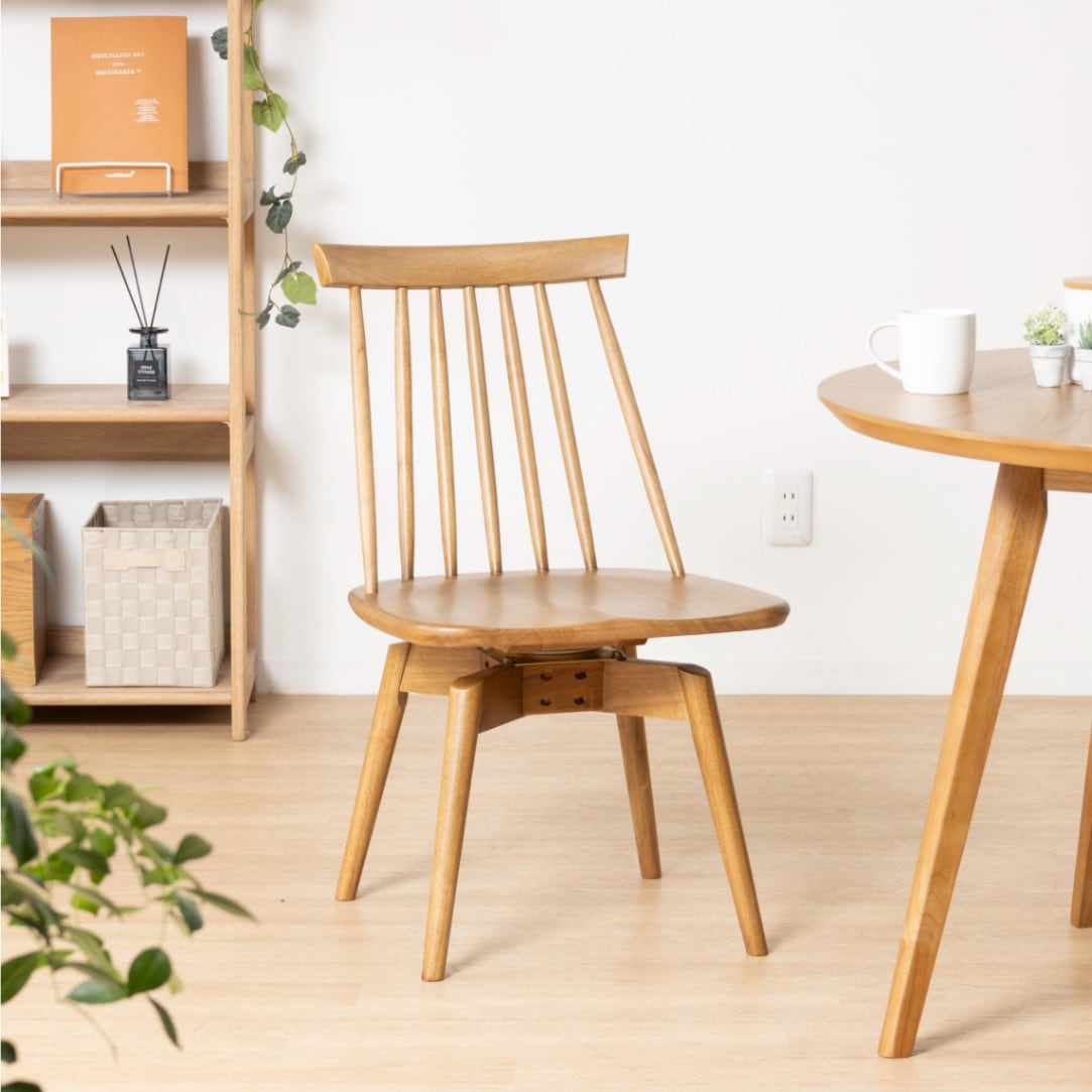 360度回転 ダイニングチェア｜北欧ナチュラルな回転チェア【公式】tac