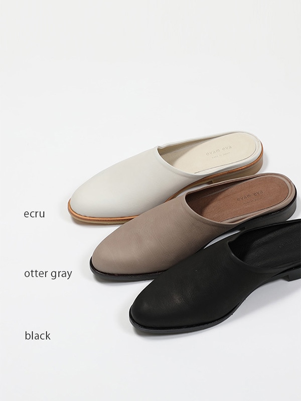 evam eva｜leather slip-on sandal｜others,goods