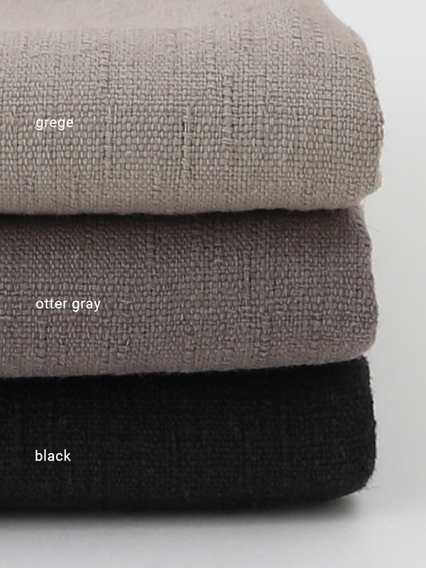 evam eva｜linen cotton V neck pullover｜ladies',tops