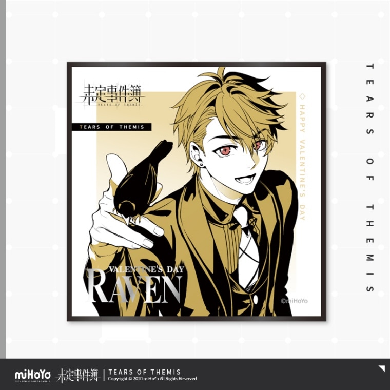 未定事件簿 四周年 抽選会 キャンバスアート 未定事件簿 現品限り未定事件