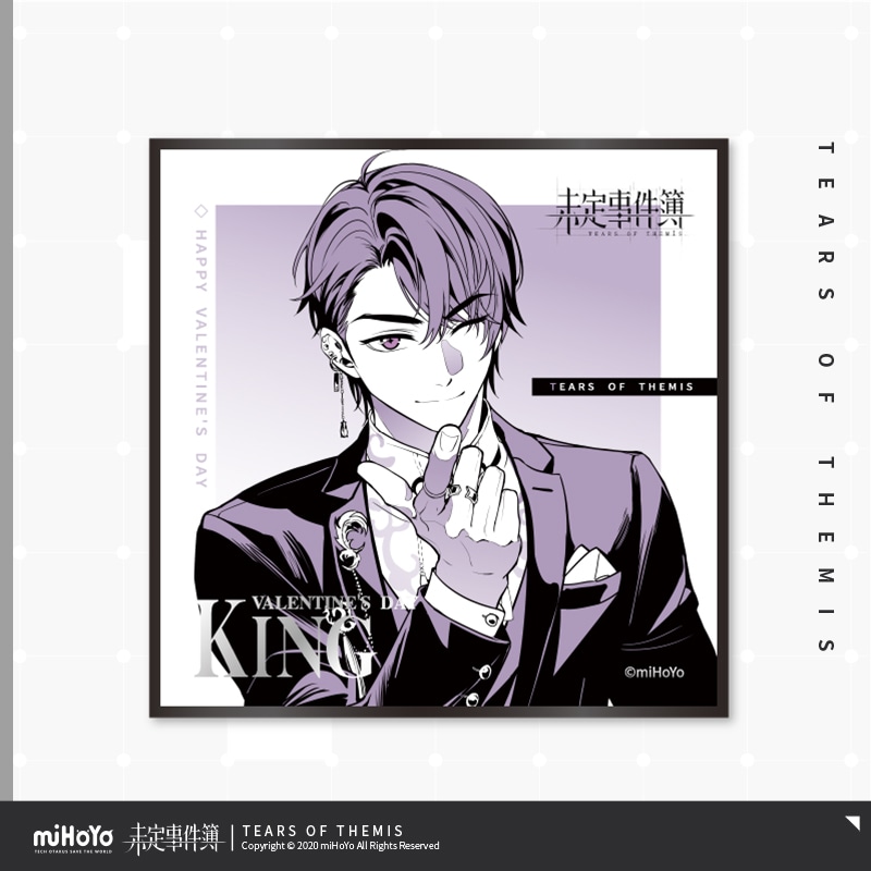 未定事件簿 ロマンのひと時シリーズ 色紙 和泉景 『未定事件簿