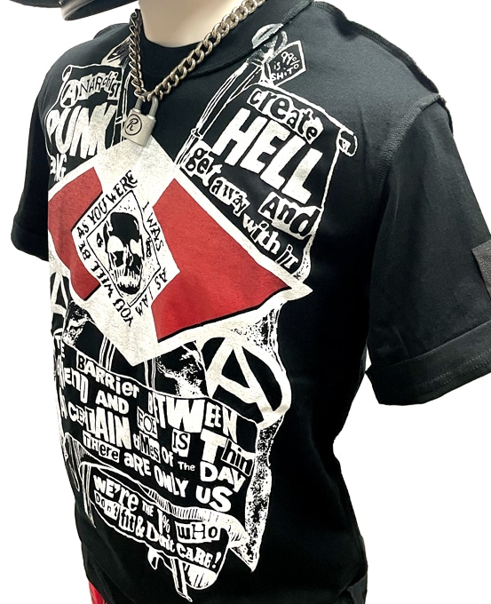 Tシャツ ANARCHY PUNK GANG(セディショナリーズ)｜『666』パンクロック