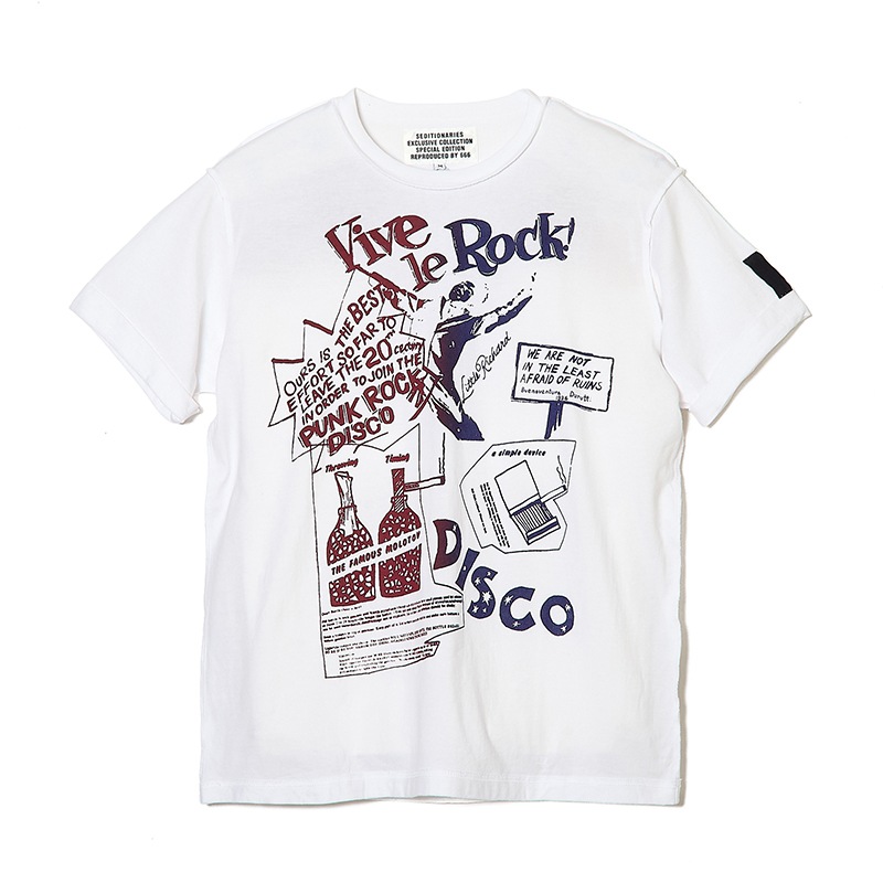 Tシャツ VIVE LE ROCK(セディショナリーズ)｜『666』パンクロック