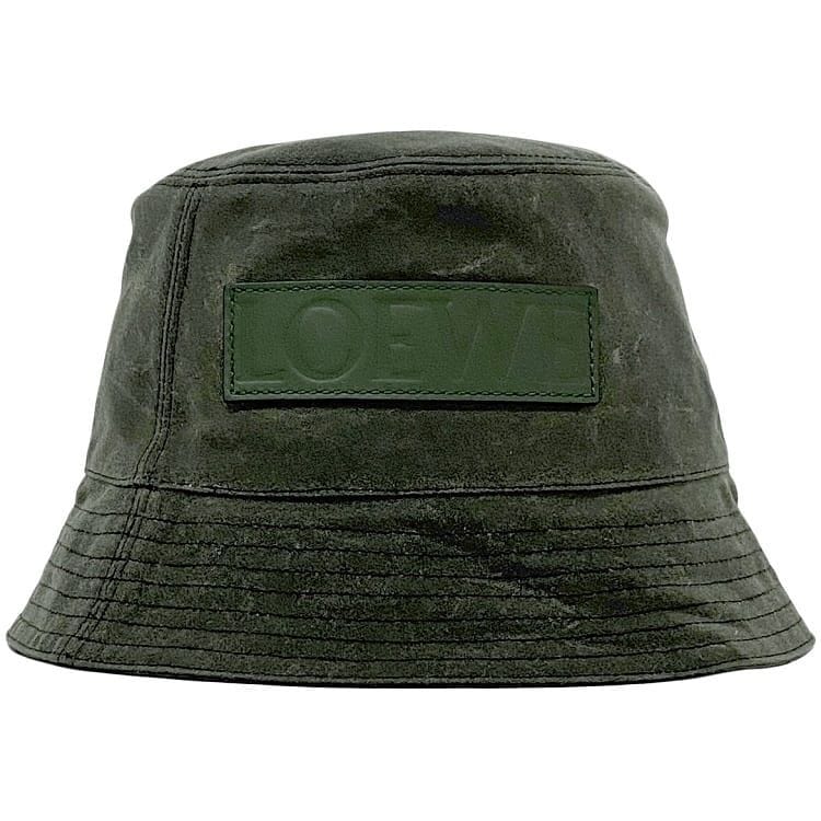 ロエベ バケット ハット ec-22062 カーキ グリーン K820HB1X75 未使用
