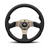 MOMO ステアリング MOD.08 330mm マイクロファイバー/ブラックスポーク