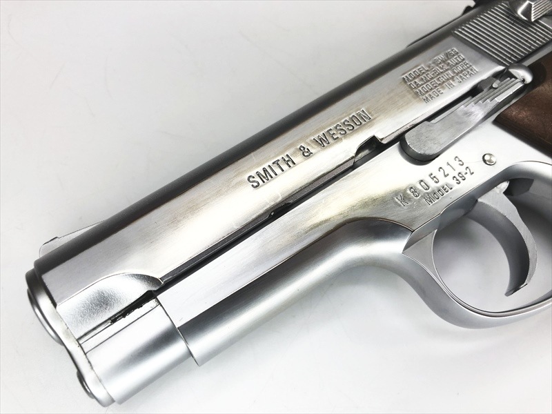 売り切れ【特選中古品】発火モデルガン MGC S&W M39 シルバー